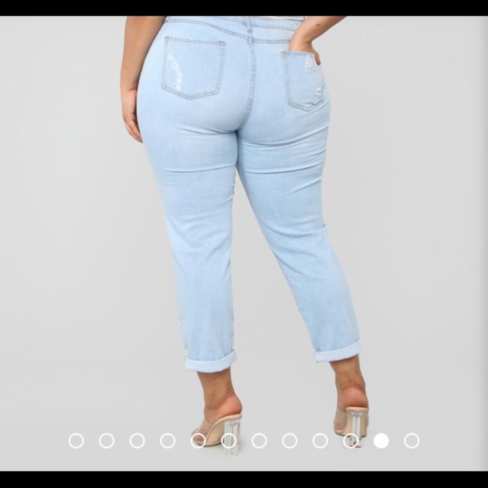 Cute High Waist Light Wash Fashion Nova Jeans
